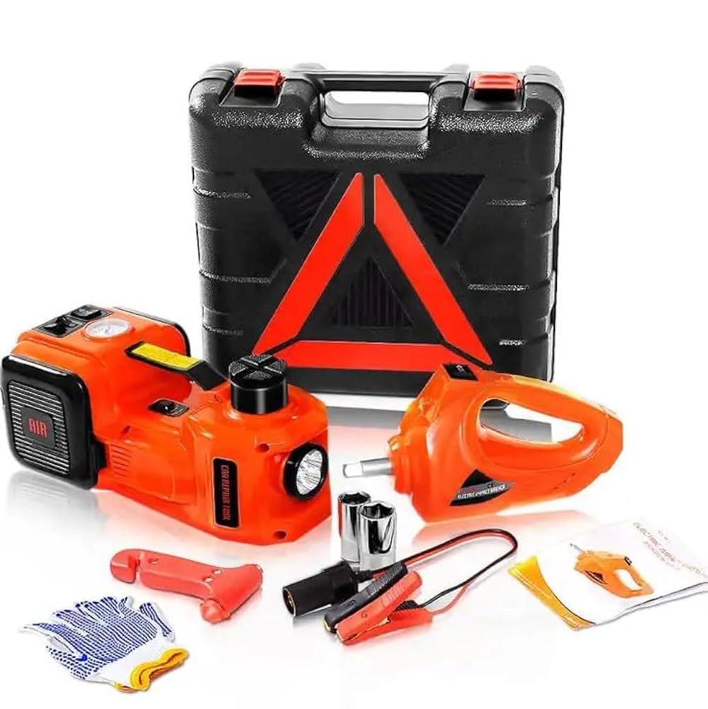 Cric hydraulique 5 tonnes, cric électrique 12 V