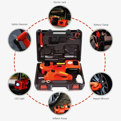 Cric hydraulique 5 tonnes, cric électrique 12 V