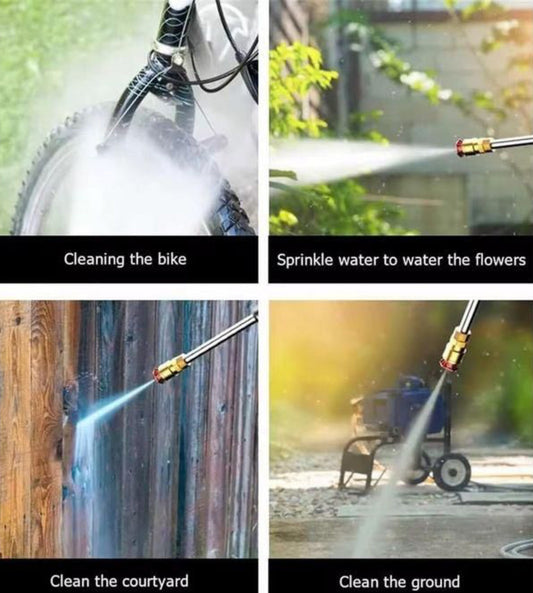 Pistolet pulvérisateur d'eau électrique sans fil, nettoyeur haute pression, portable, pistolet de lavage voiture et autres haute pression