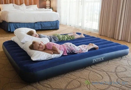 gonflable Durable avec des taies et pompe manuelle - 2 Places Confort